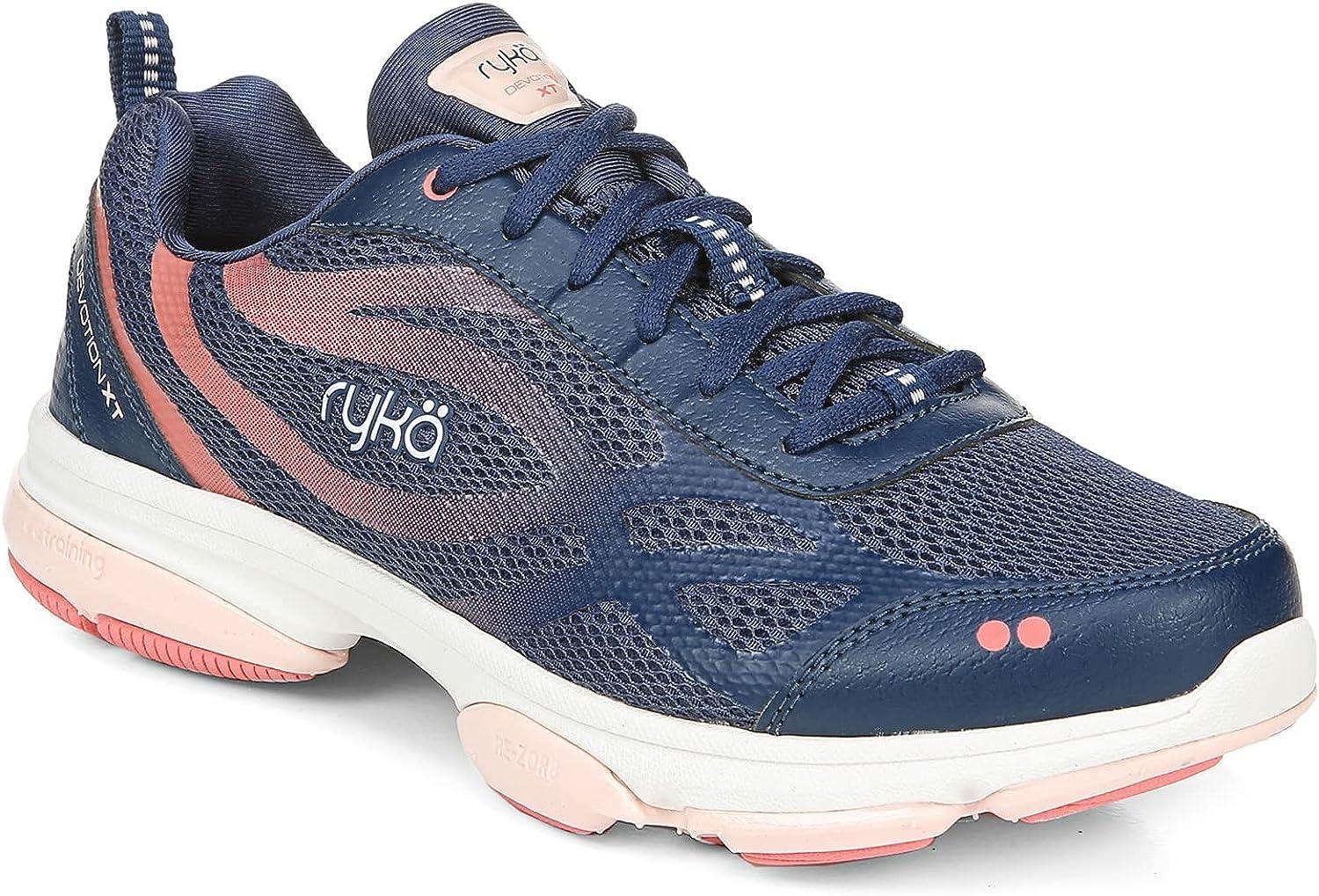 Ryka Women's Devotion X TR Shoes Academy Blue Fabric 9.5 M