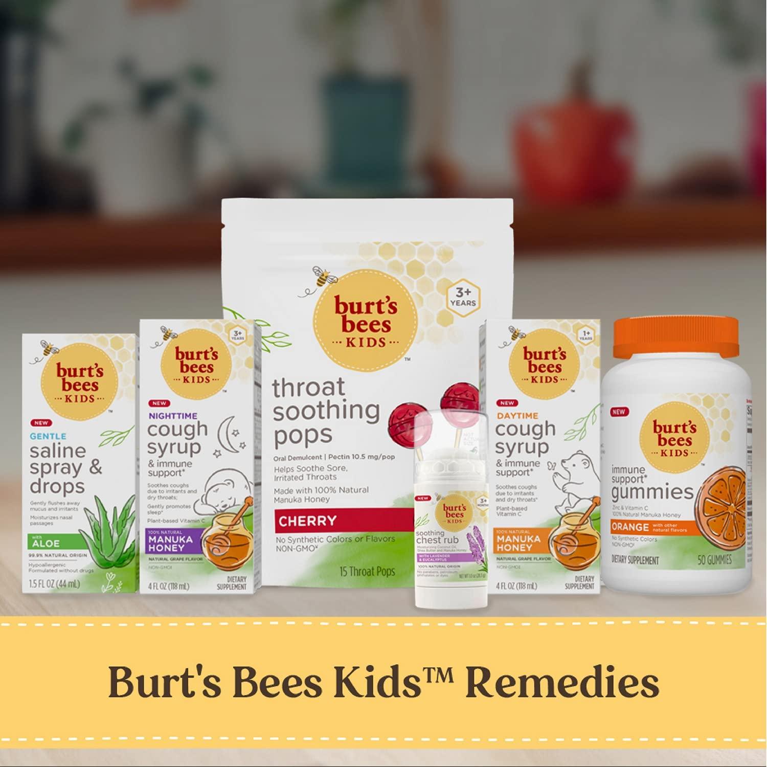 Burt's Bees Kids Daytime/Nighttime Cough Syrup & Immune