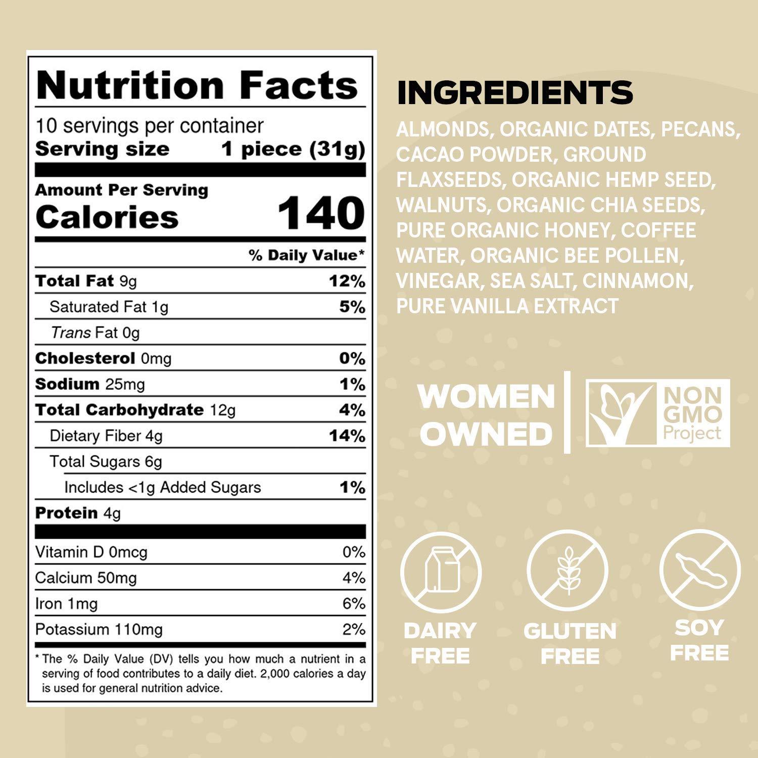 Blender Bombs Smoothie Booster Coffee, Almond Butter & Cacao