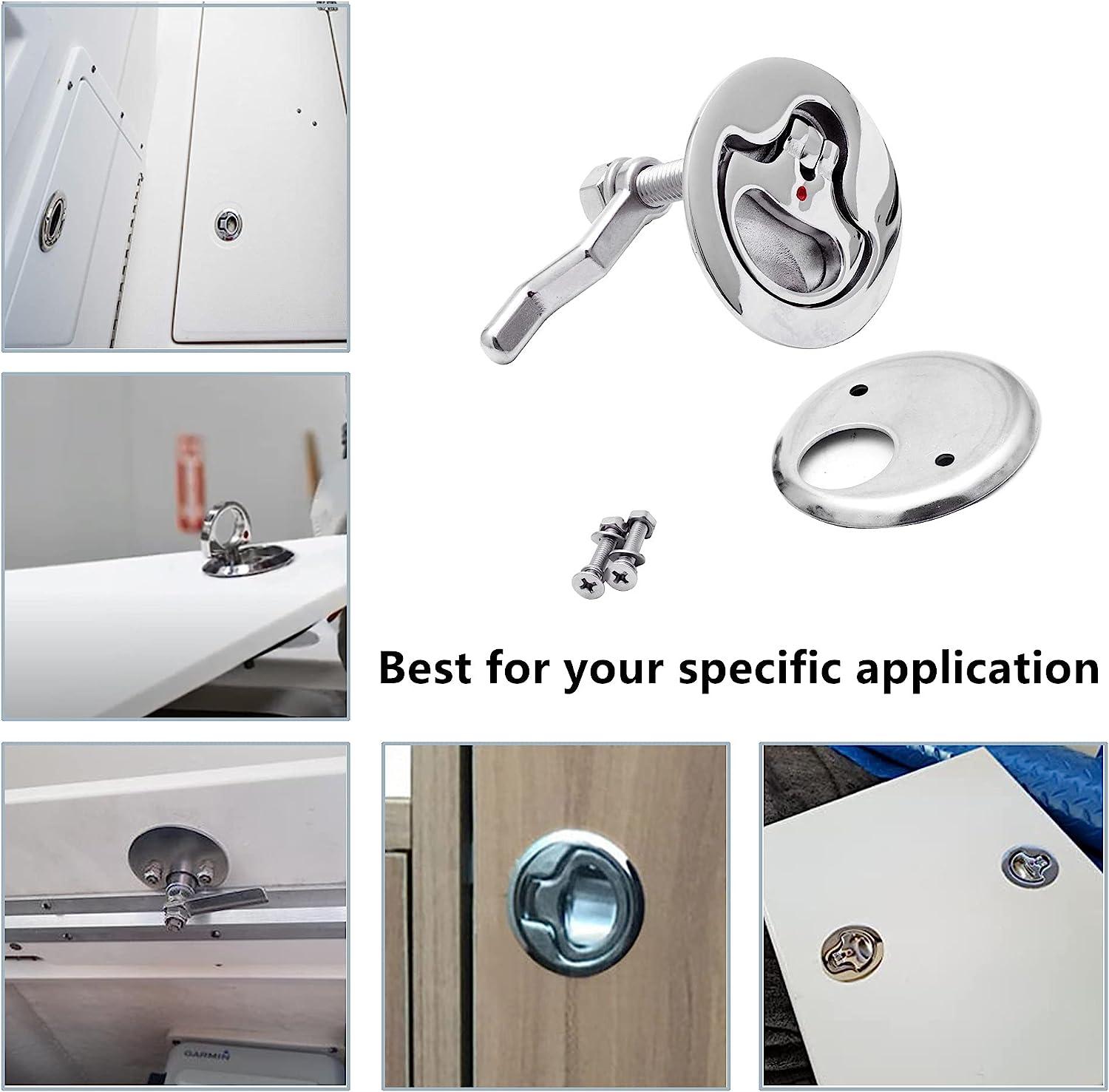 Marine 316 Stainless Steel Boat Cam Latch with Adjustable Locking Arm