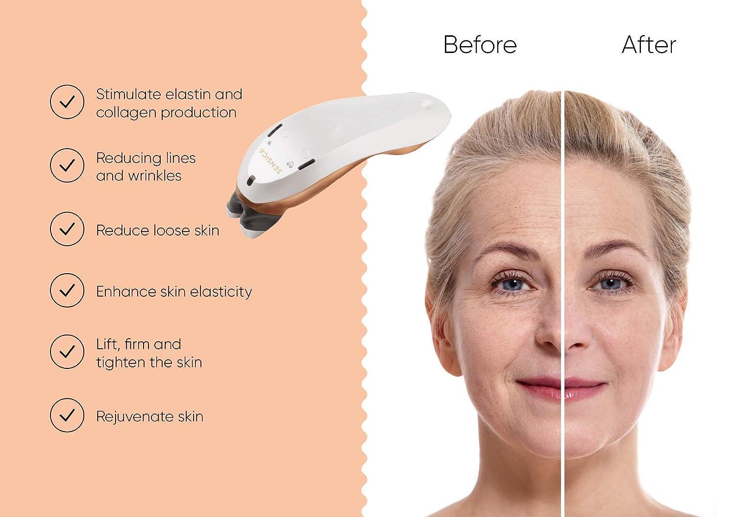 Sensilift Radio Frequency Skin Tightening Device AntiAging Kit for