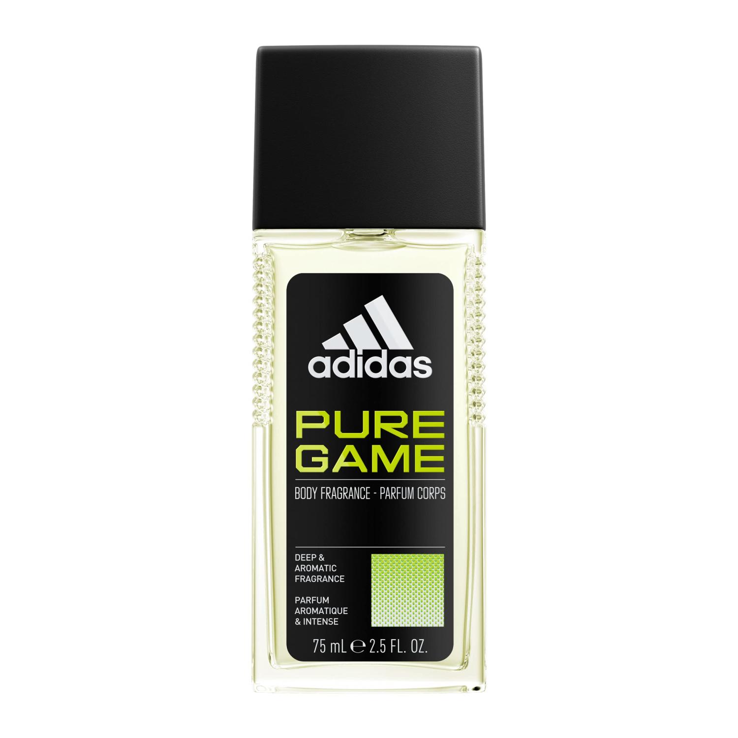 Gebruikelijk prins kom adidas Pure Game Body Fragrance for Men, 2.5 fl oz