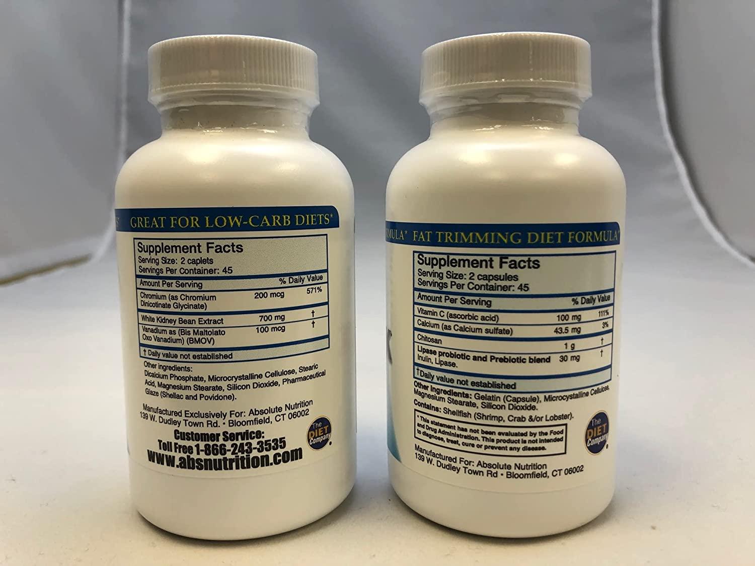 Absolute Nutrition, Carb Blocker and Fat Blocker, Dynamic Duo 1 Count