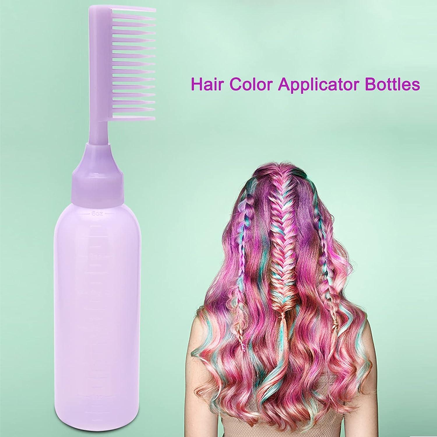 Hair Dye Bottle Applicator Comb Applicator Bottles Root Comb