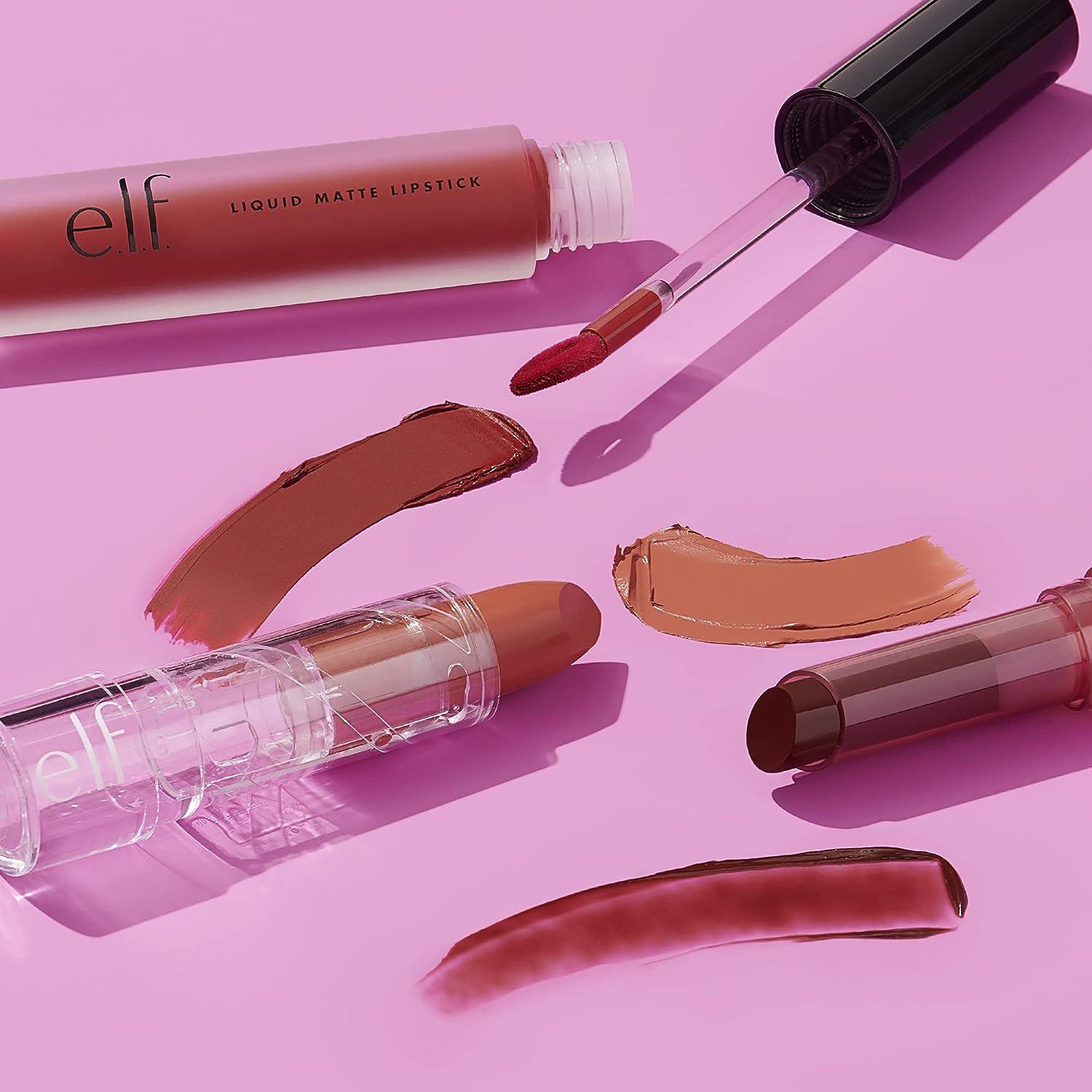 elfbar elfa master akku e.l.f. Cosmetics Liquid Matte Lipstick in Praline - 0.1 Ounce - Highly  Pigmented, Quick Drying & Smudge Proof Formula with Nourishing and  Softening Benefits - Diamond-Shaped Wand for Precise Application
