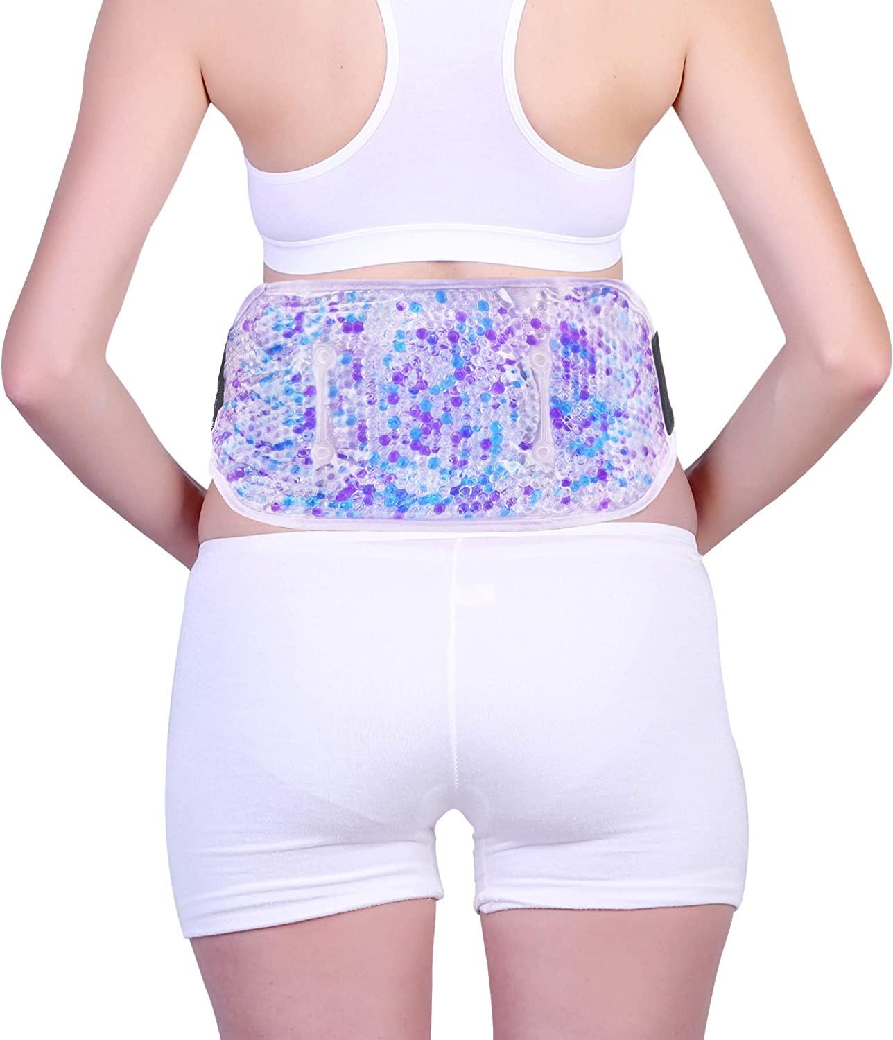 FOMI Care Premium Hot Cold Gel Bead Ice Pack Pain Relief for Lower