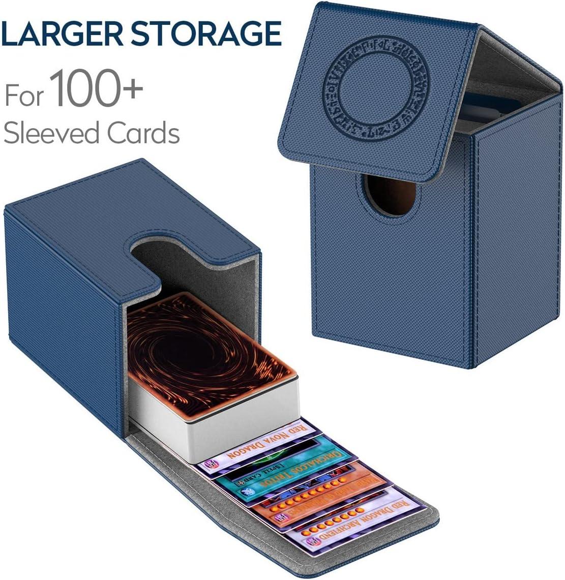 yu gi oh card deck holder Amazon.com: Konami Yugioh Card Game Storage Red Dual Double Deck Box  (Version #3 main image 1
