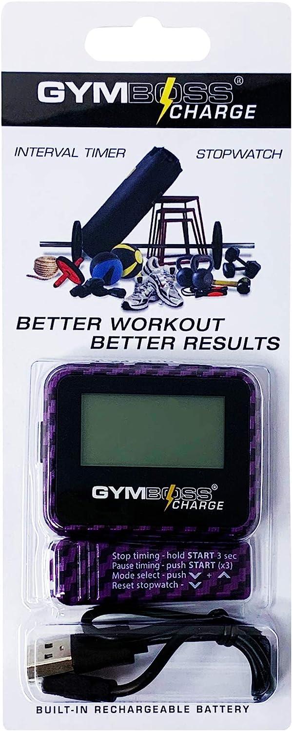 The Gymboss Charge Interval Timer and Stopwatch The Gymboss Charge Interval Timer and Stopwatch