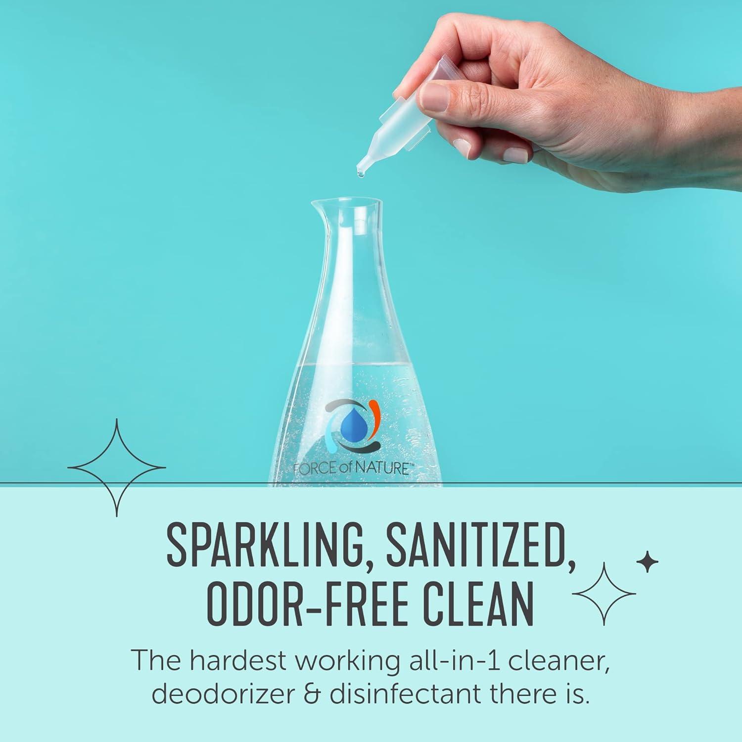 Force of Nature MultiPurpose Cleaner Disinfectant & Deodorizer Kills