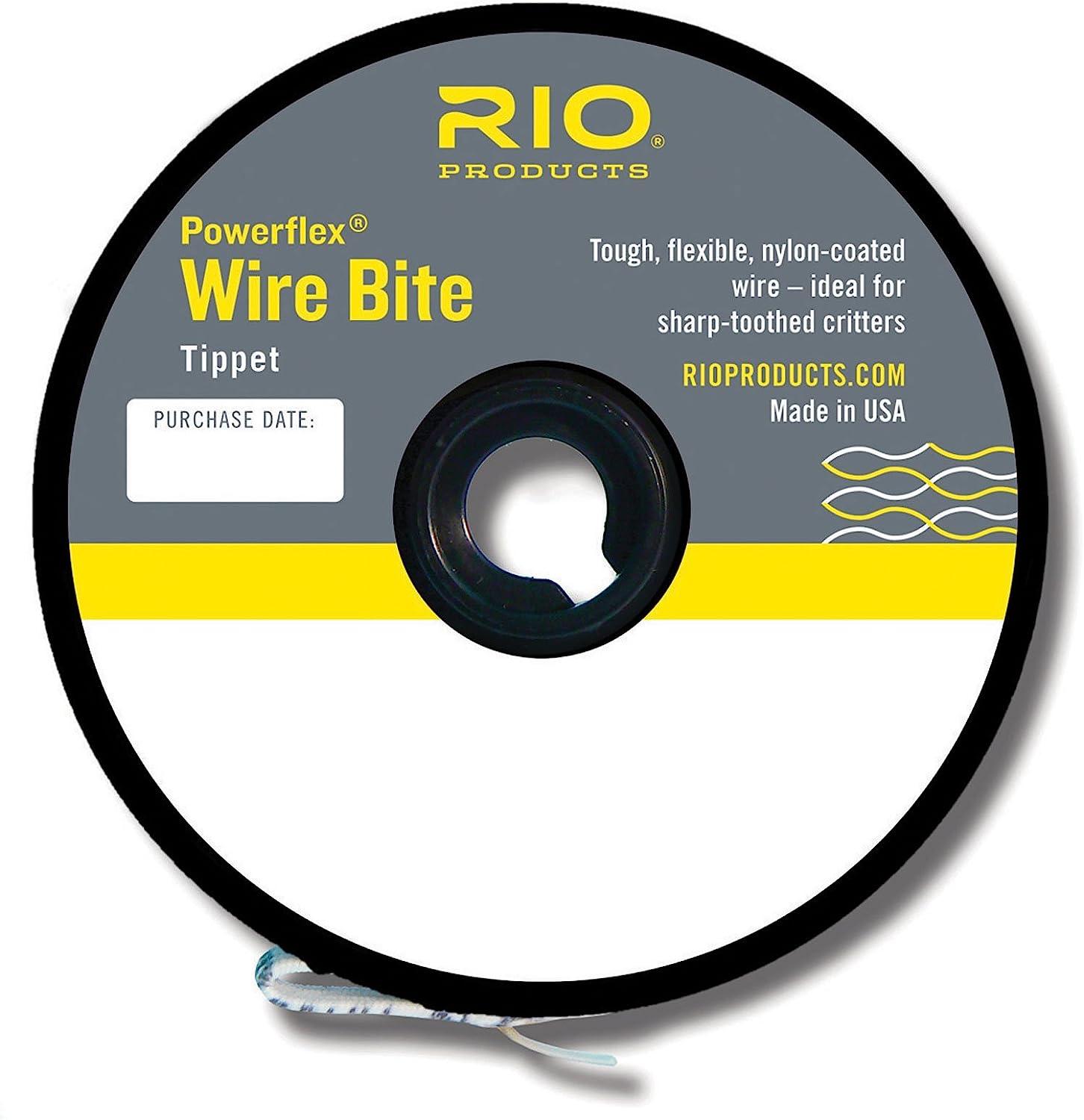 Rio Fly Fishing Tippet Power Flex-Wire Bite Tippet 30Lb 15