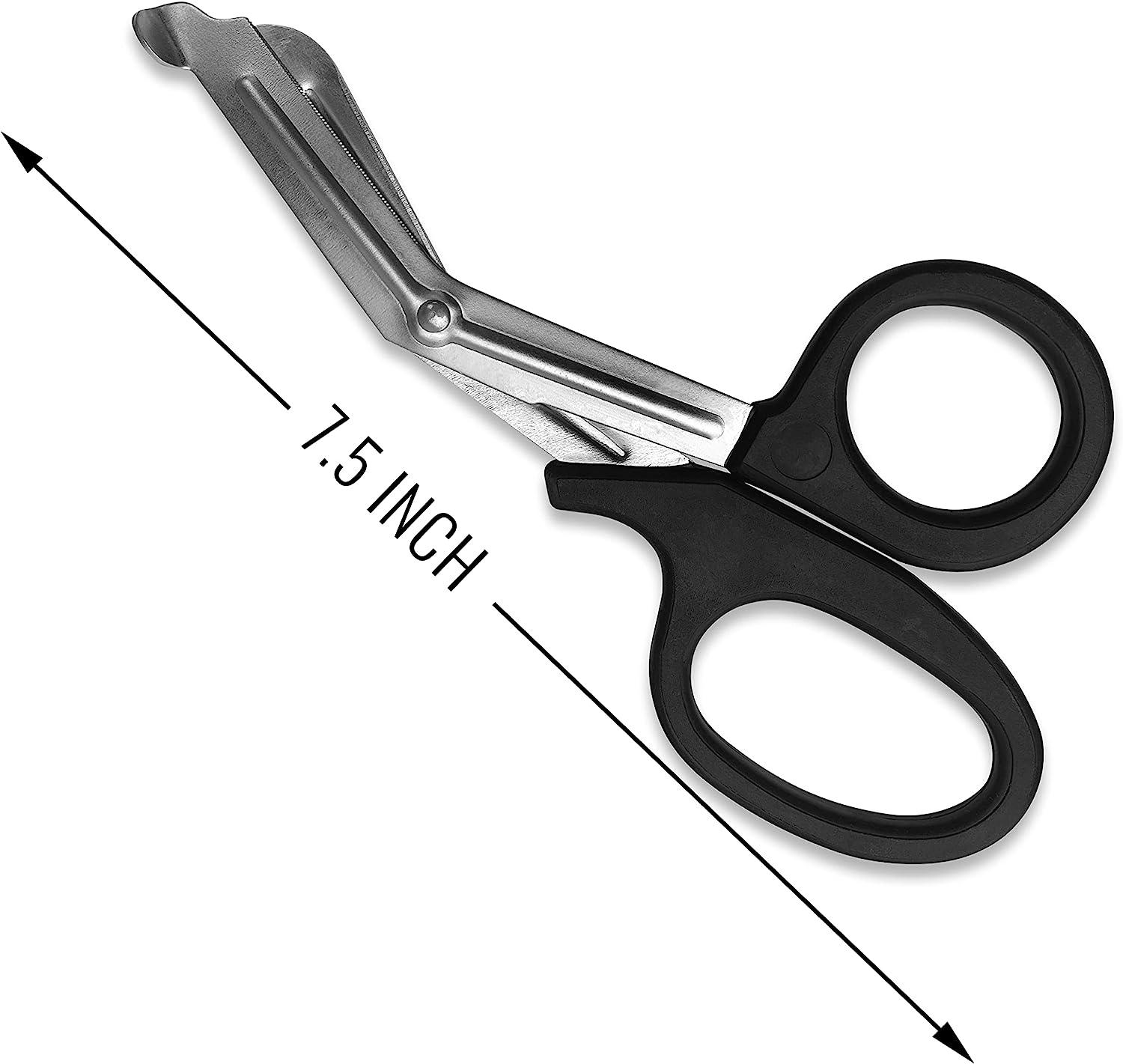 EMT Shears, Nursing Scissors, First Aid Room Supplies, 7 Inches, 10 Pack 