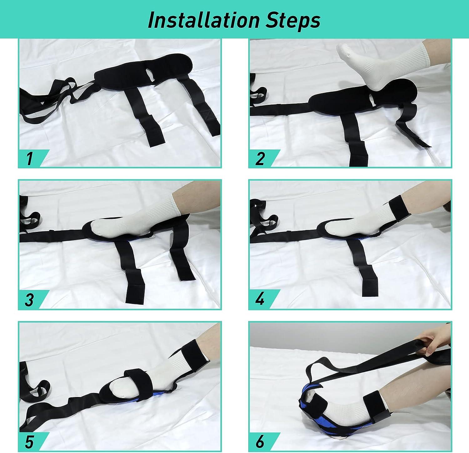 Felicetong Foot Stretcher Stretch Strap For Plantar Fasciitis