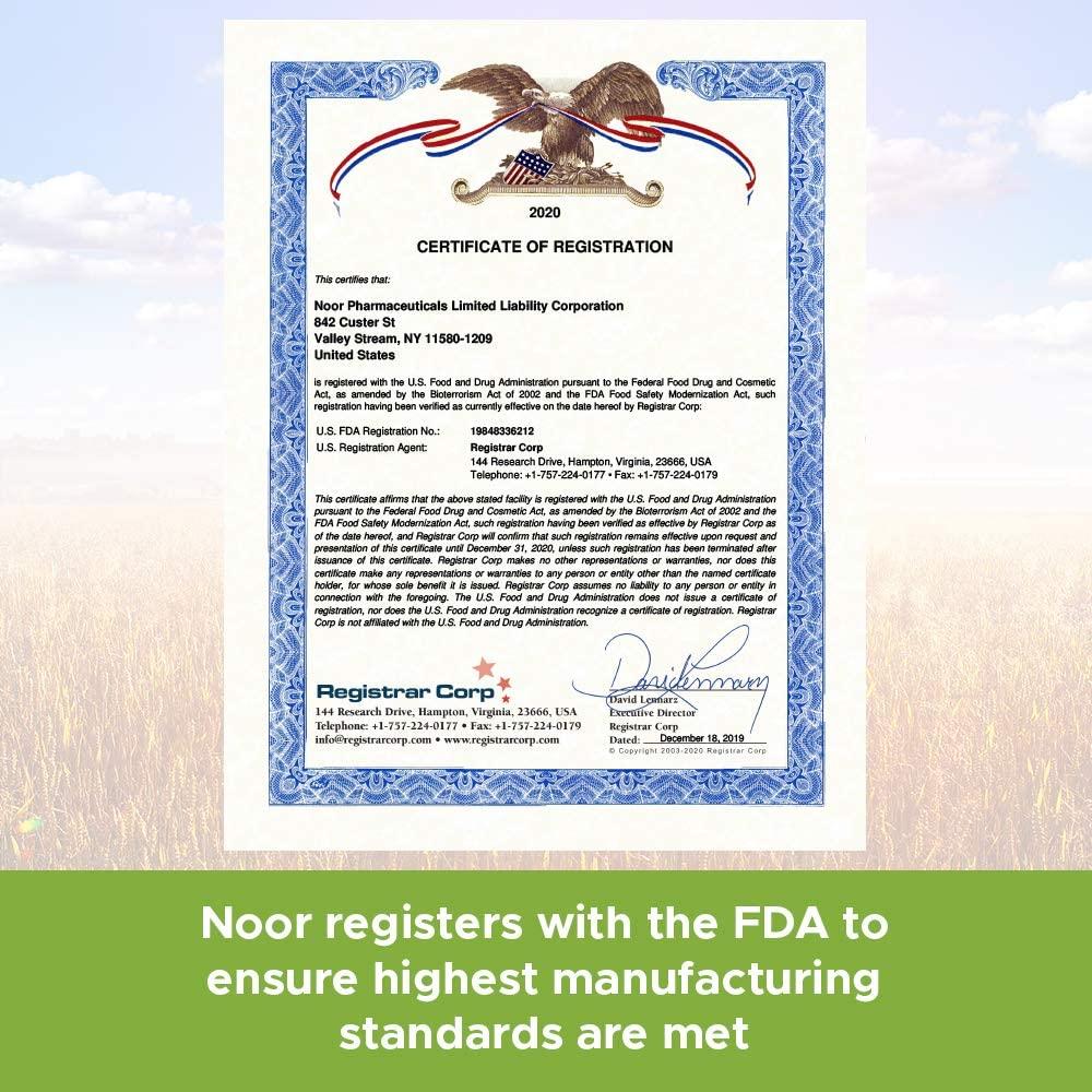 Noor Vitamins Prenatal Vitamins with DHA Includes Essential Vitamins