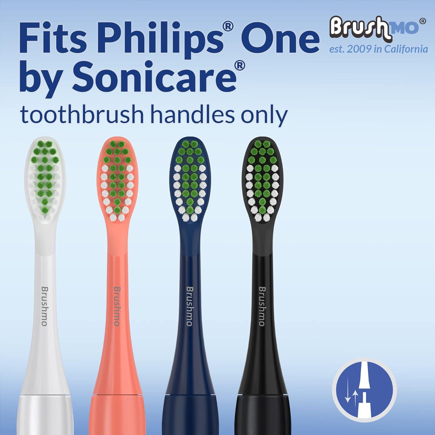 Brushmo Replacement Toothbrush Heads Compatible with Philips Sonicare
