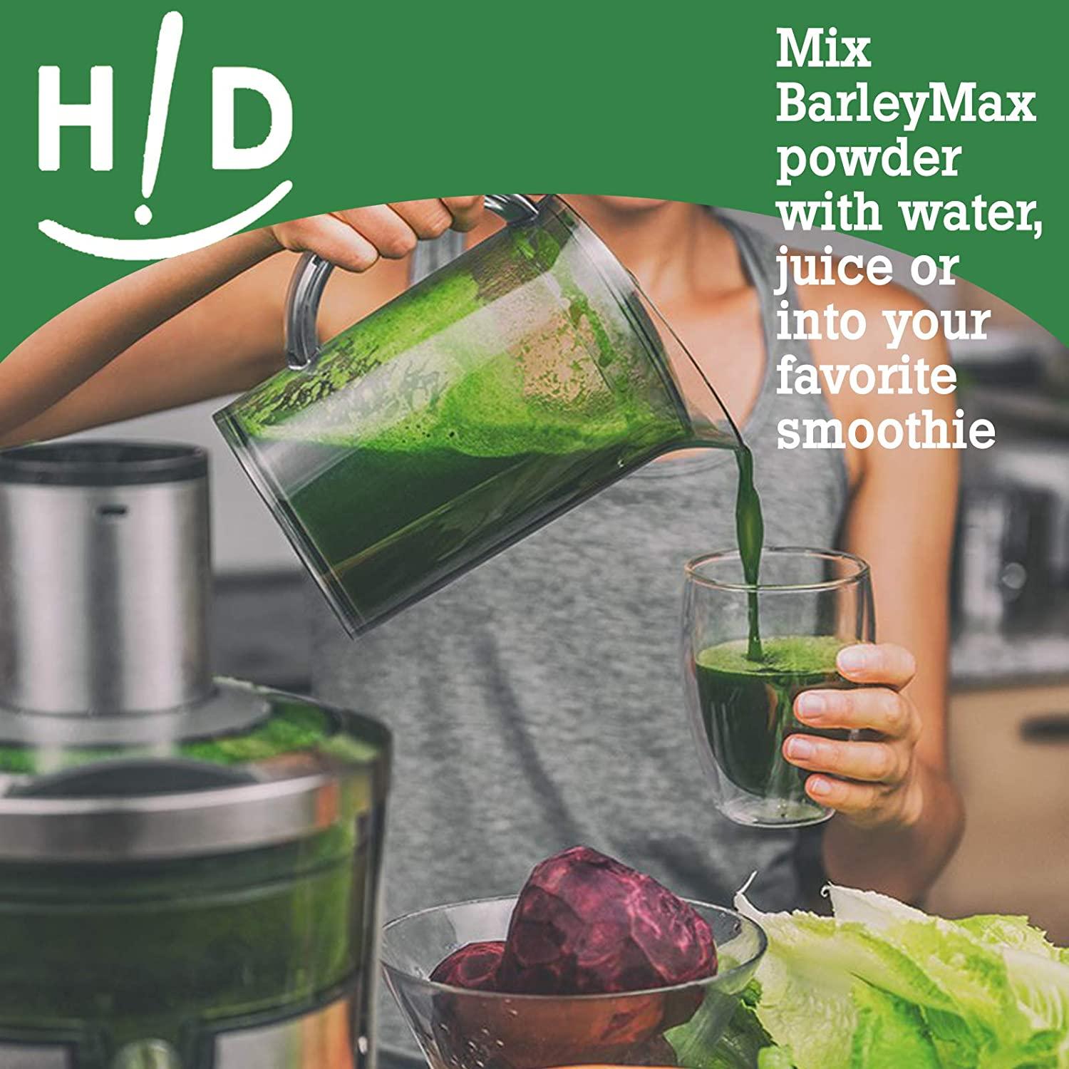 Hallelujah Diet Organic BarleyMax Barley and Alfalfa Grass Juice