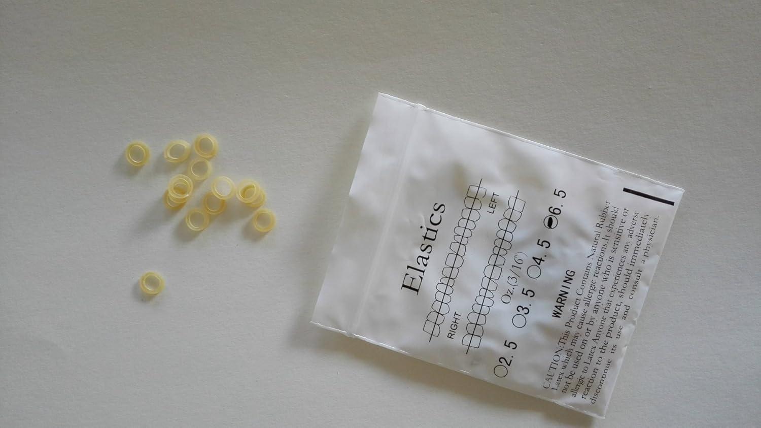 1040pcs Dental Orthodontic Ligature Ties Orthodontic Elastomeric O-rings (Clear - Foto 10