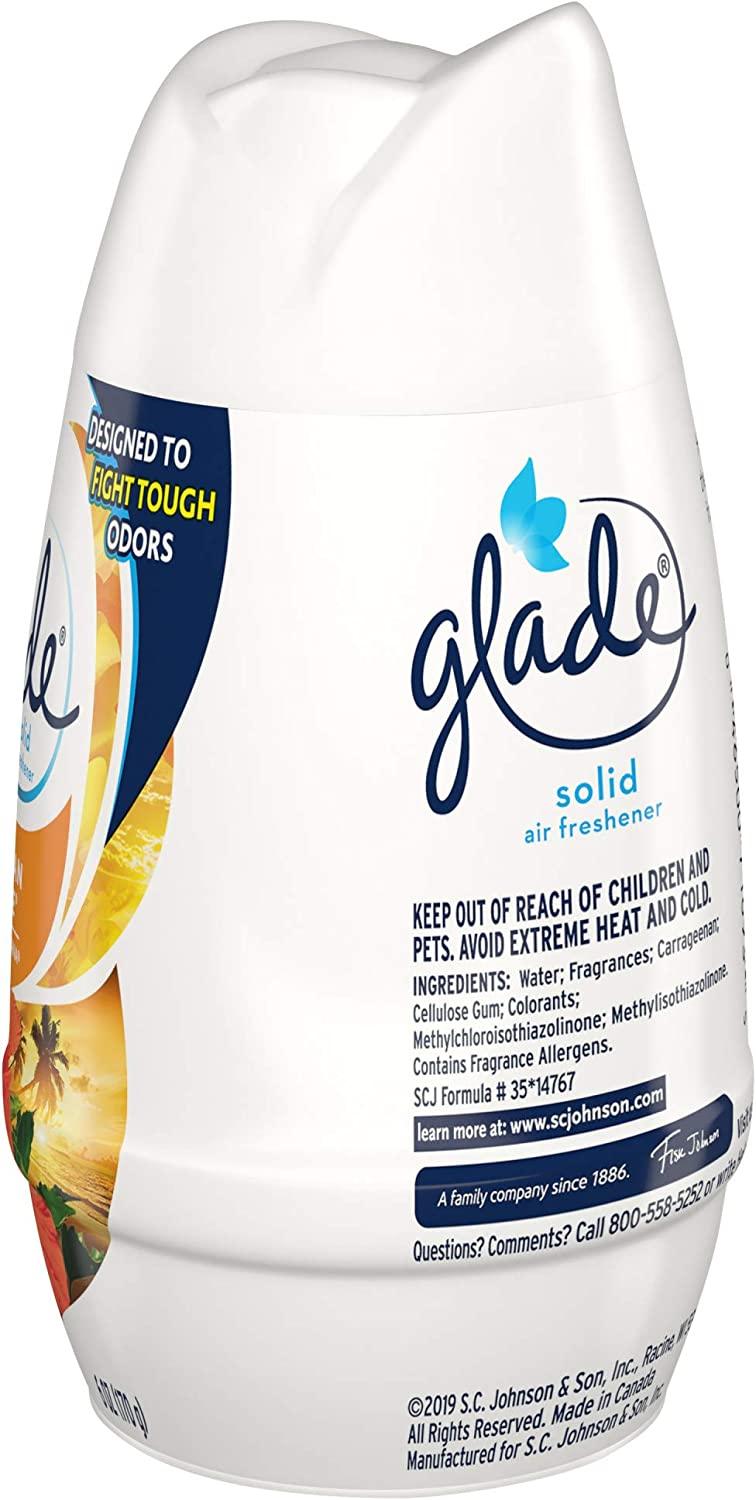 Glade Solid Air Freshener Deodorizer Hawaiian Breeze 6 Oz Home & Bathroom