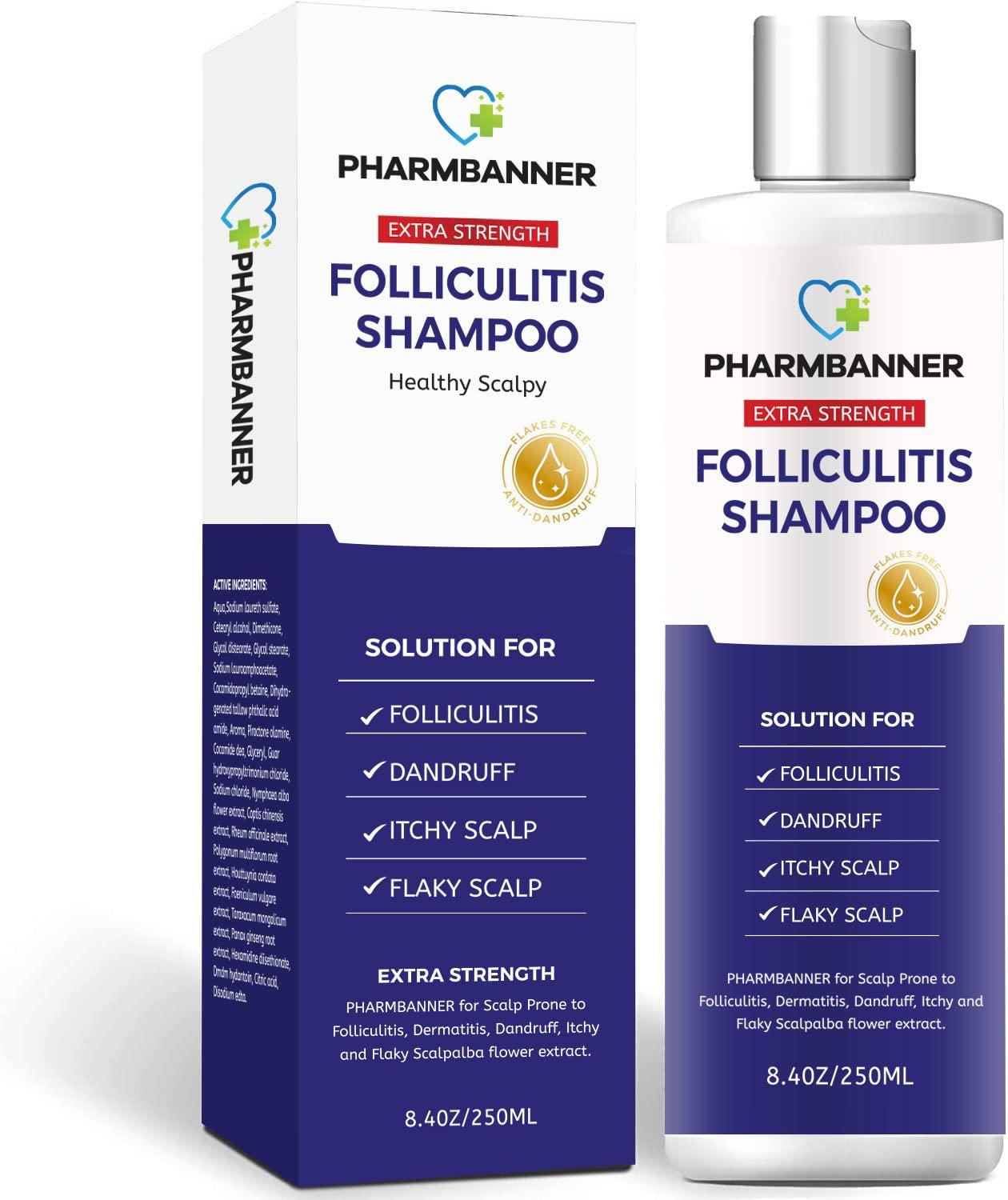 AntiFungal Folliculitis & Seborrheic Dermatitis Shampoo for Scalp