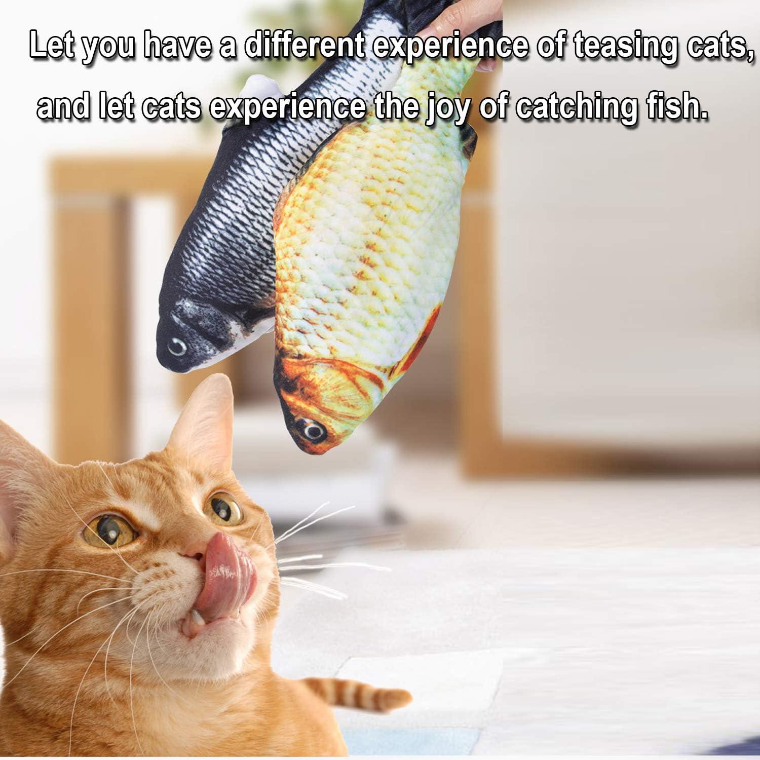 vibrating fish toy for cats Catstages Meow-smerizing Fish Bowl Cat Toy main image 0