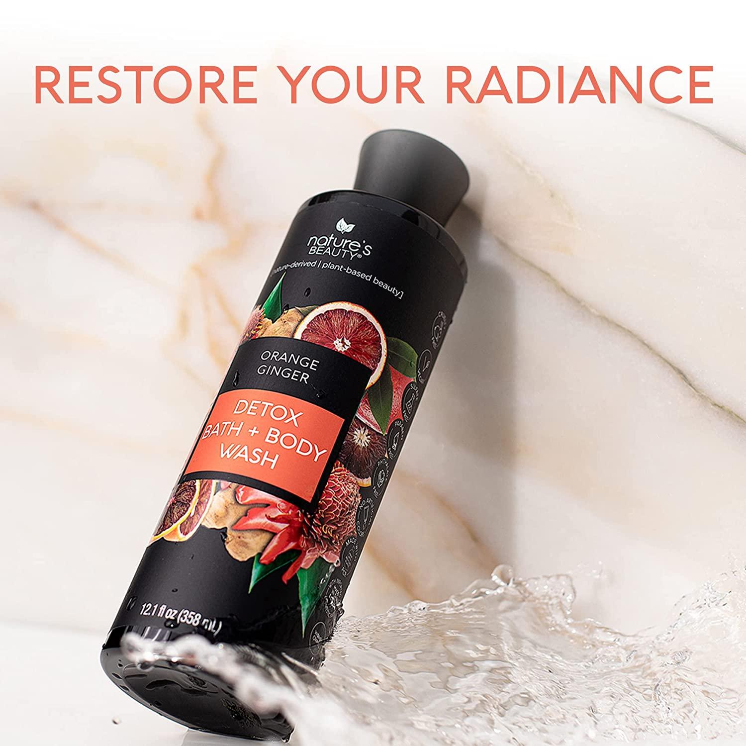 Nourish & Renew with Nature's Beauty Detox Bath & Body Wash Vitamin C