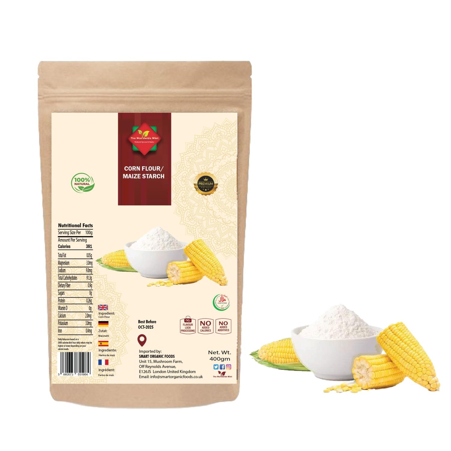 Maize Starch (400g / 14.11 oz) - Ideal Gravy Sauce Thickener | Non GMO ...