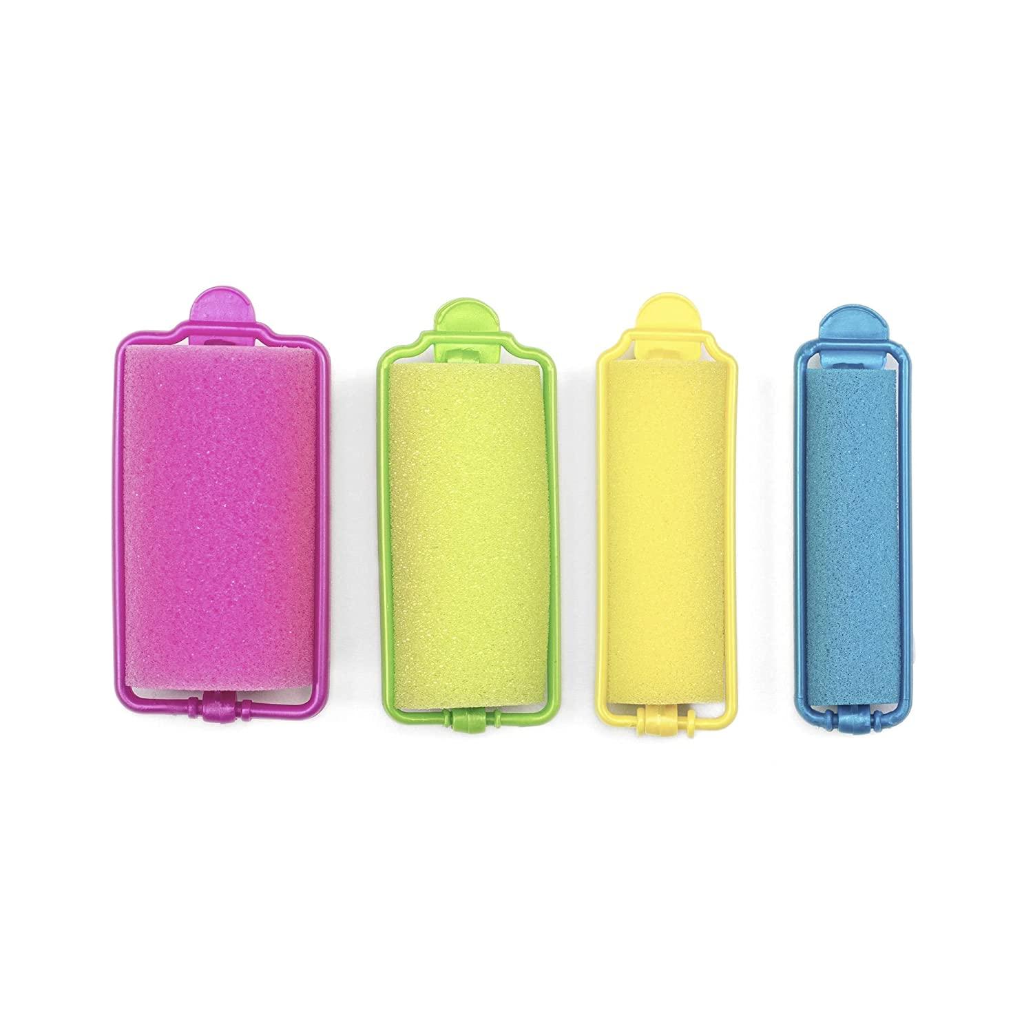 Conair Self Grip Foam Hair Rollers Neon Colors 48 Pack