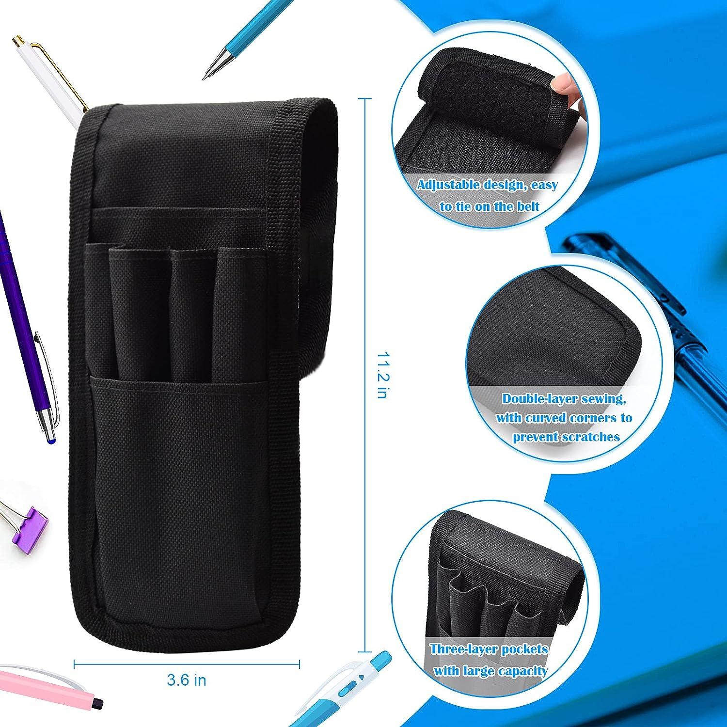 KATOLK 2 Pcs Belt Pen Holder, Multifunctional Adjustable Tactical