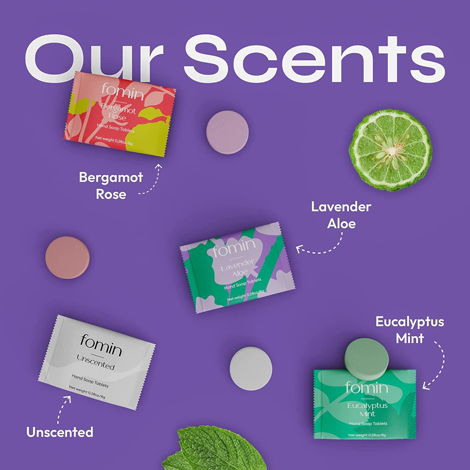 FOMIN Foaming Hand Soap Tablets (16 Count) Makes 128 fl oz (16 x 8