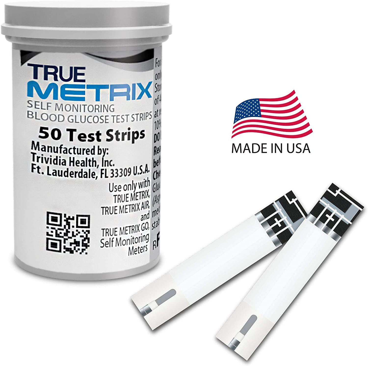 200 Piece Set 100ct TRUE METRIX NFRS Test Strips + 100ct TRUEplus 30g