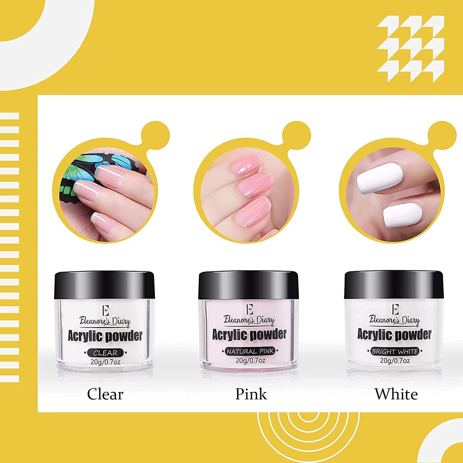 Acrylic Powder and Liquid Set, Eleanore's Diary Professional Nail