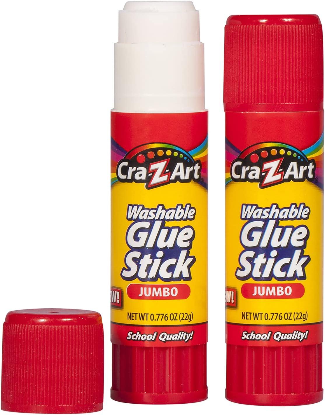 Cra-Z-art Jumbo Washable Glue Sticks 2-Count (11306N-48) 2 Count