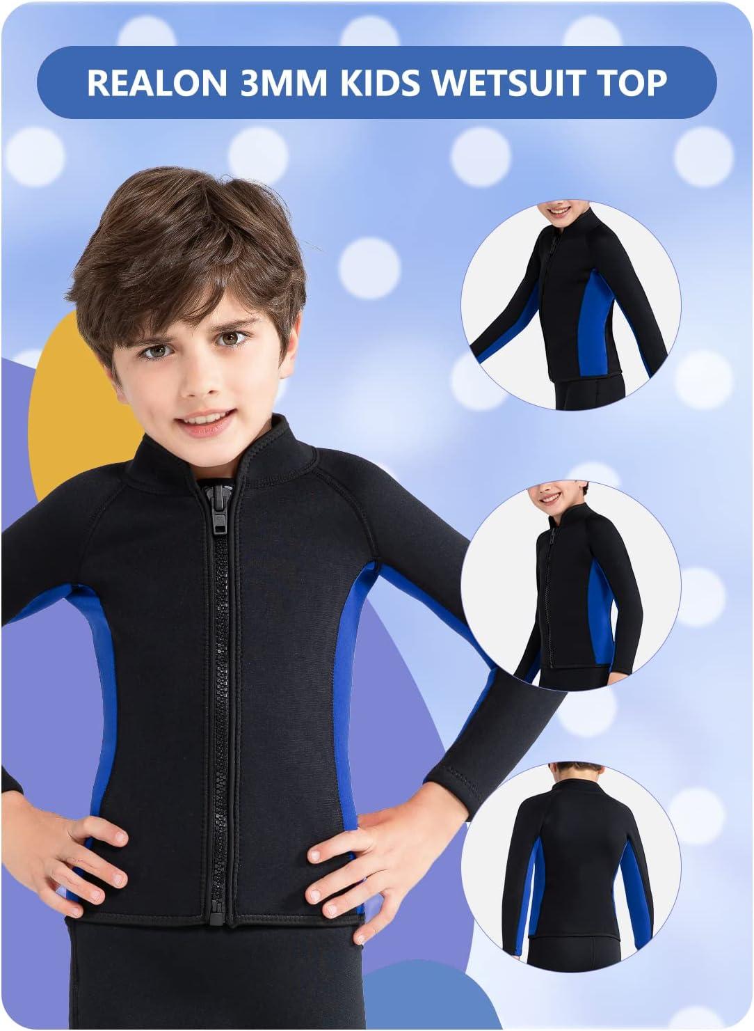 Realon Wetsuit Kids Boys Full Baby Wet Suit - Temu Canada