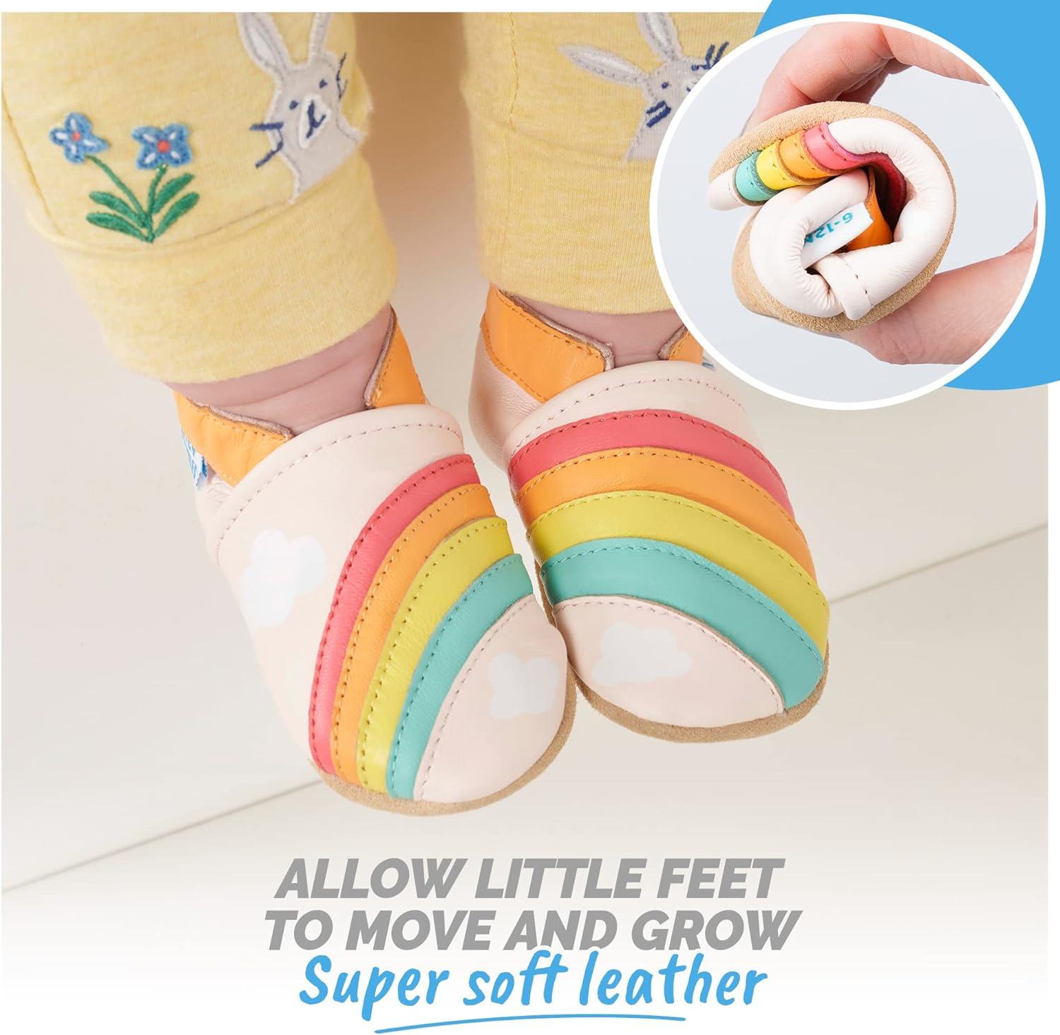 Baby Shoes with Soft Sole Baby Girl Shoes Baby Boy Shoes Leather