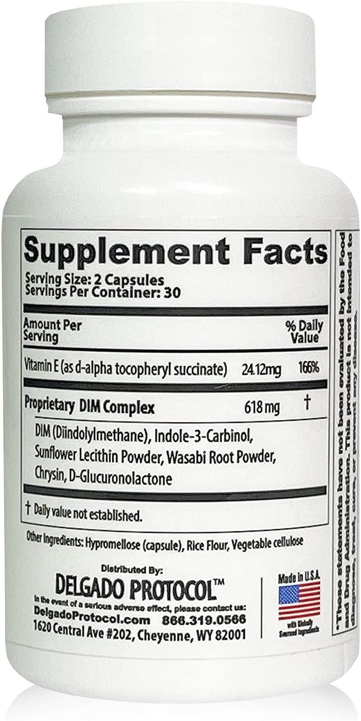 Estroblock PRO Triple Strength 60 Capsules DIM & Indole 3Carbinol