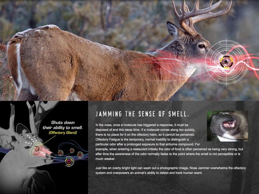 Nose Jammer Field Spray Natural Hunting Scent Eliminator Spray Deer