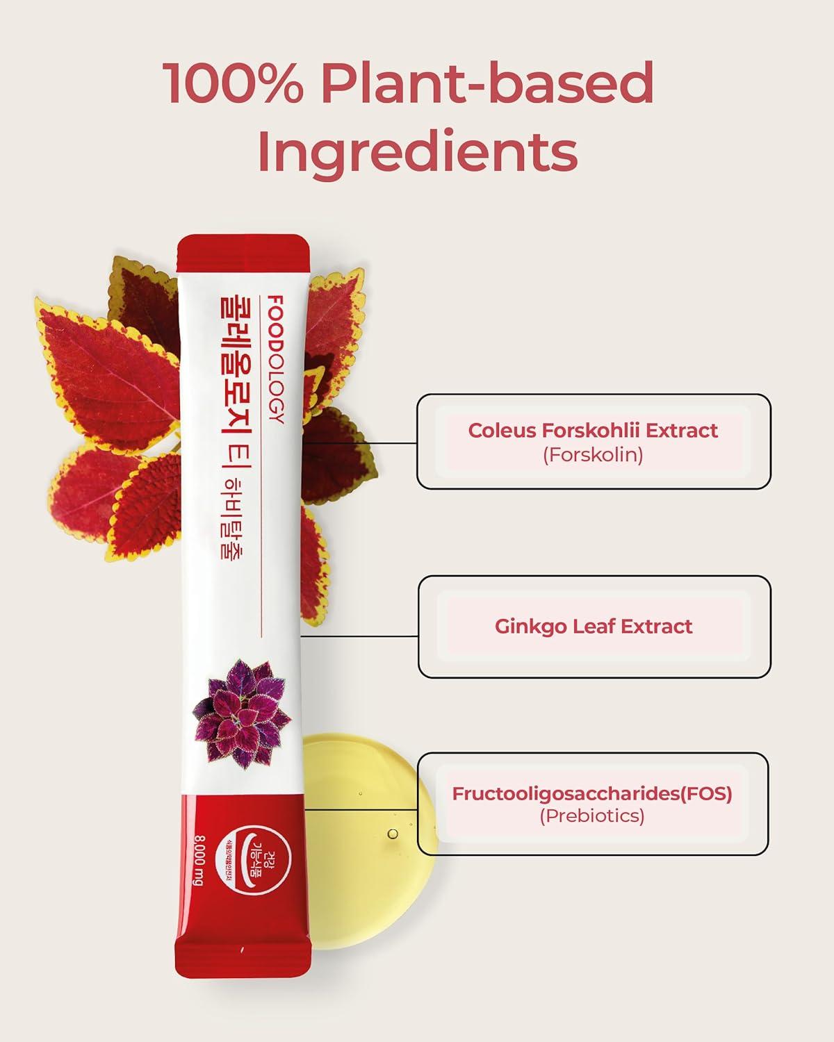 FOODOLOGY Coleology Tea 15-Day Pack - Pomegranate Flavor for