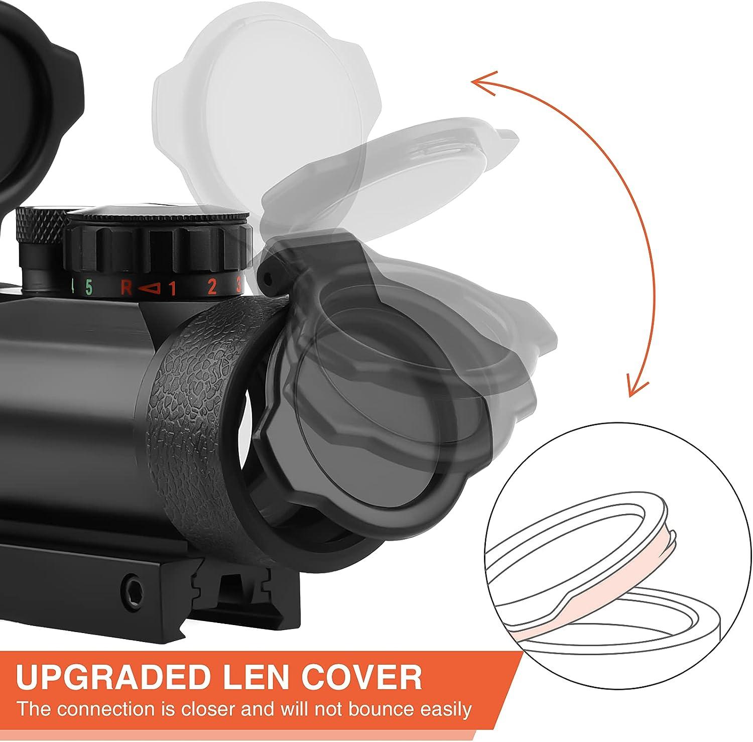 Tactical Fit ACOG Scope Cover Cap Lens Protector Hunting Airsoft  Accessories