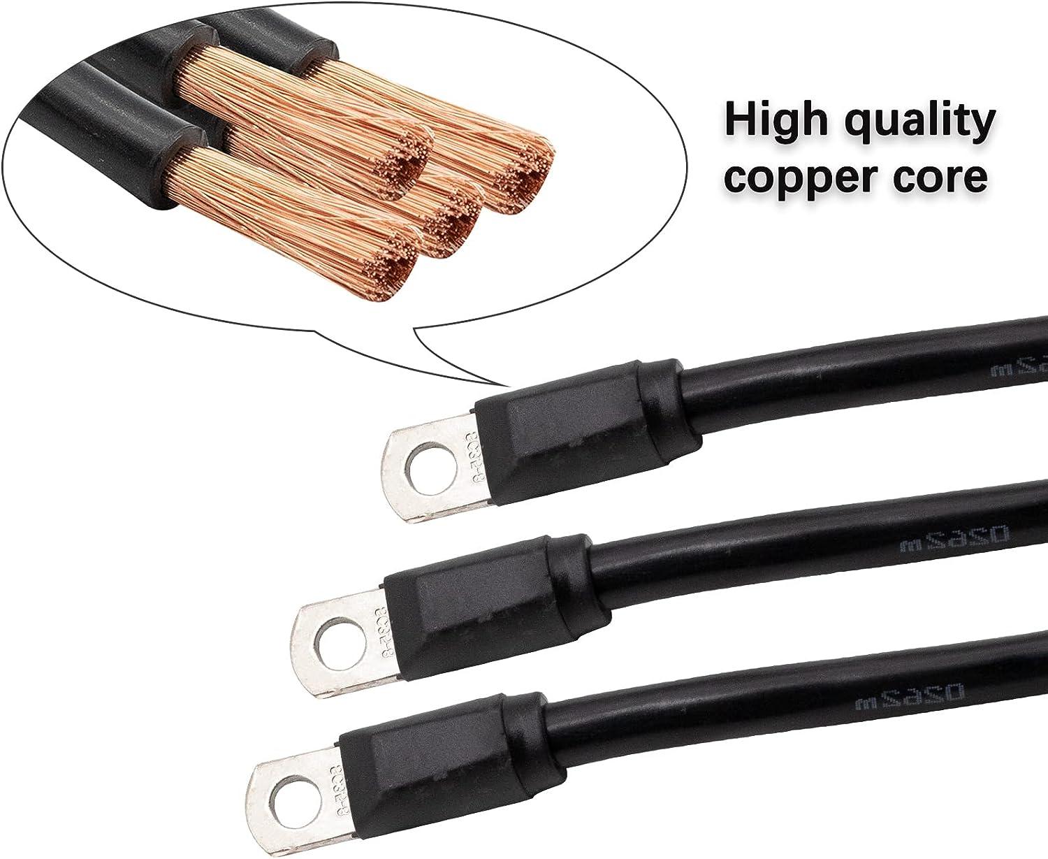 Golf Cart Battery Cables Wiring Kit for EZGO TXT 1994 & UP 36 & 48 Volt