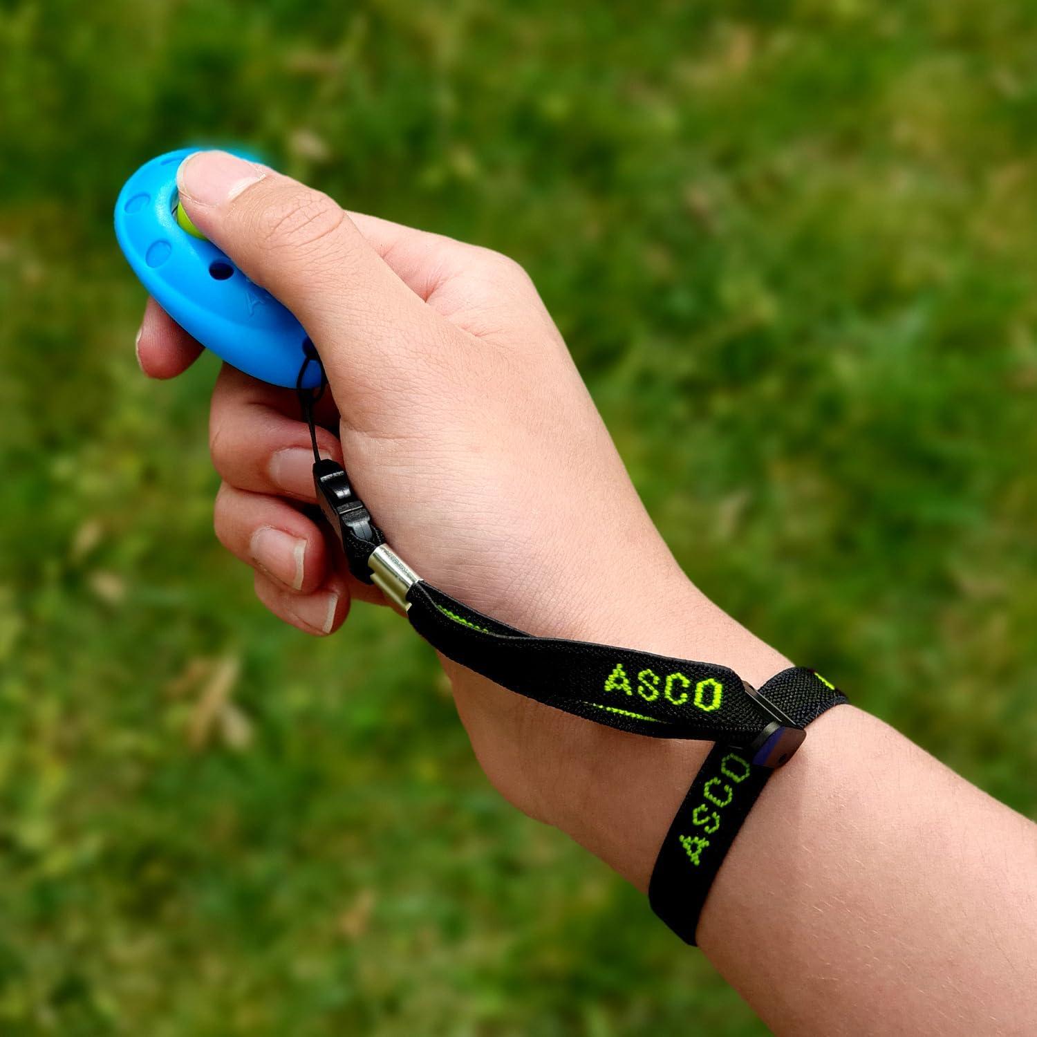 ASCO 2X Preiu Clicker, Finger Clicker für Clickertraining, Hunde