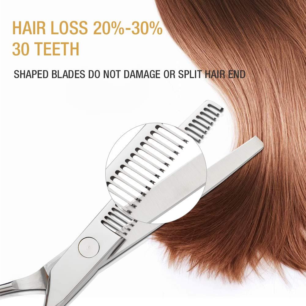 Japanese Stainless Steel Hair Cutting Scissors Set Professional 6 5