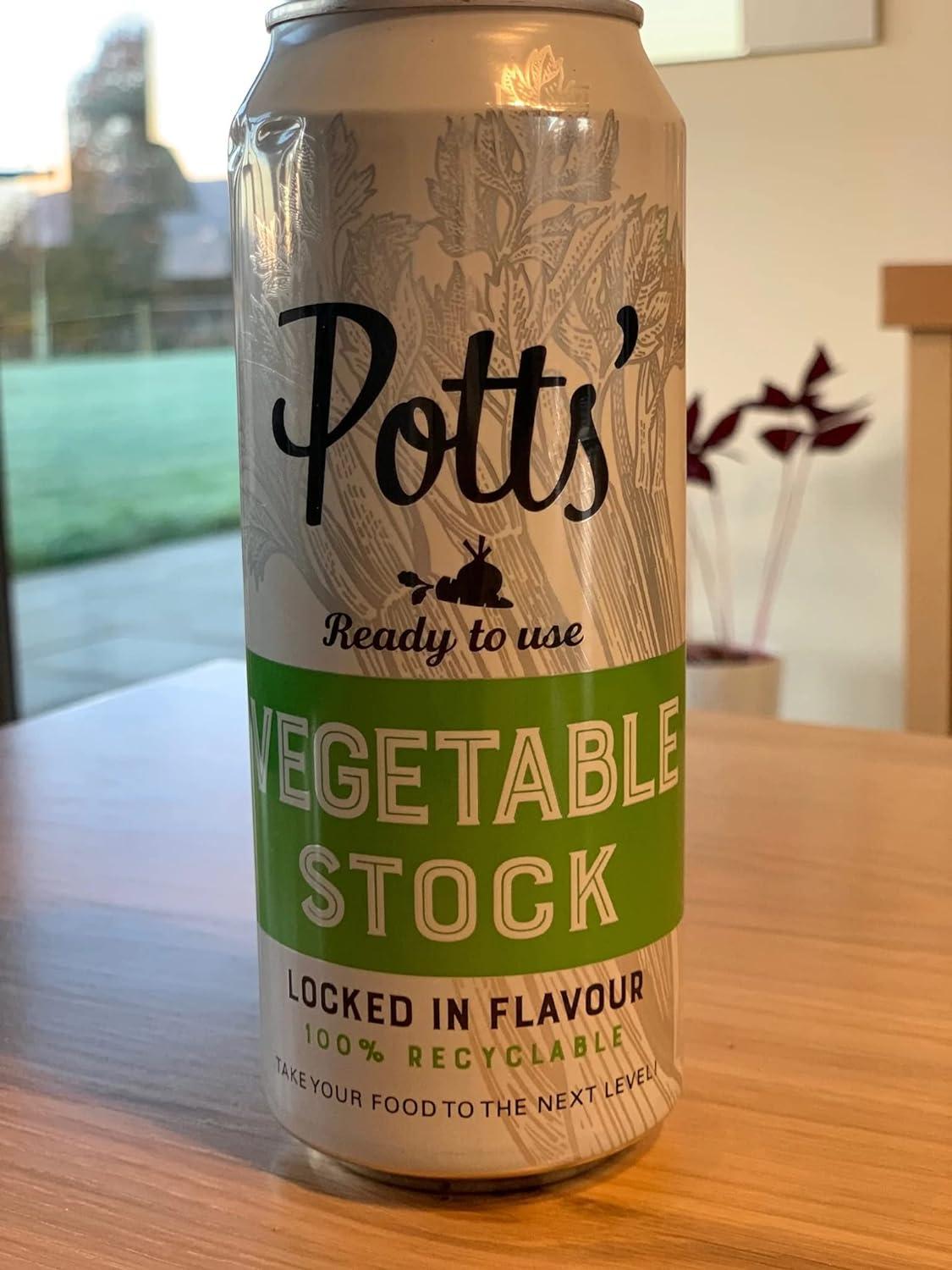 Potts Vegetable Stock Can 500ml