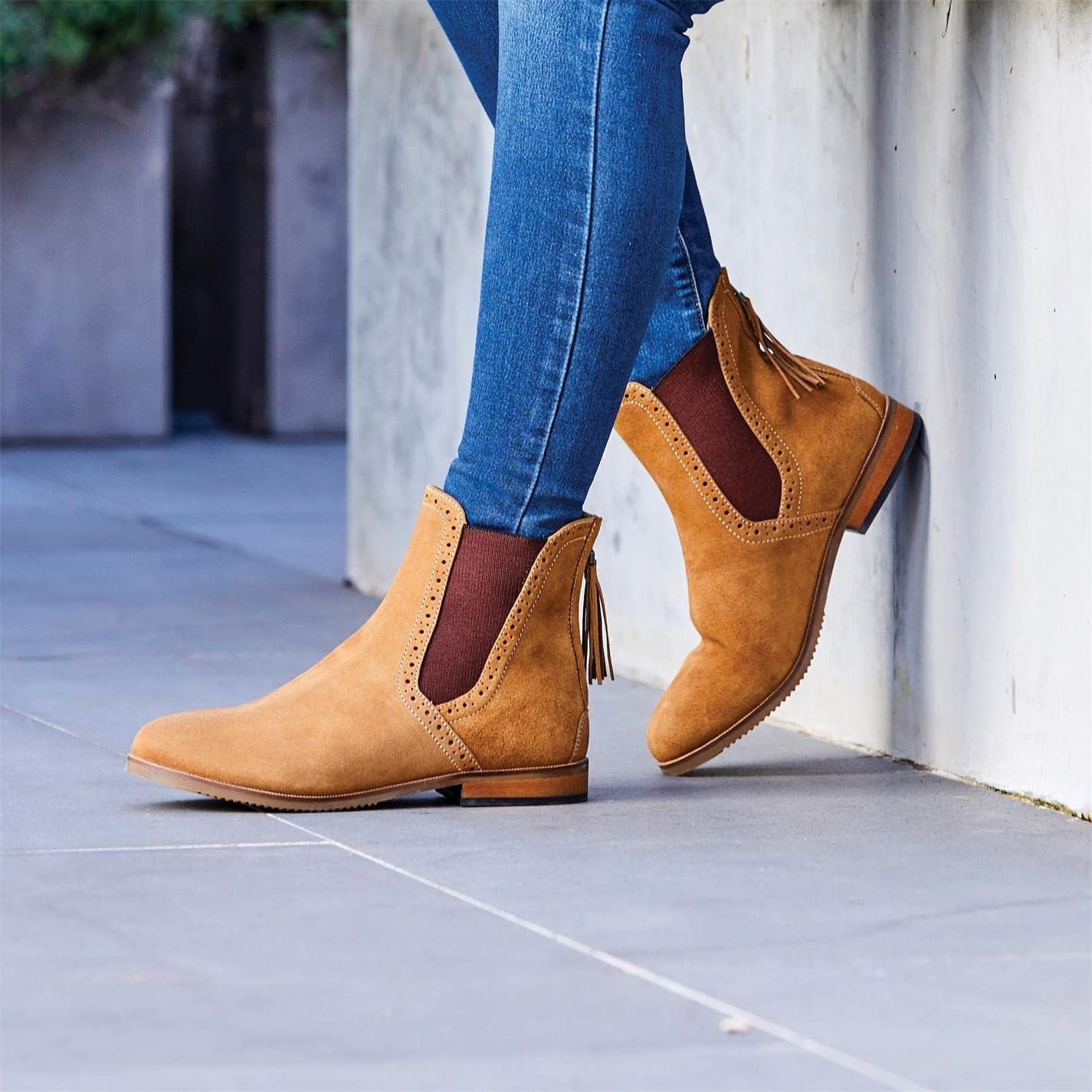 Bottes D'équitation Hautes Dublin Kalmar SD Daim Marron - Femme Taille 7 (occasion)