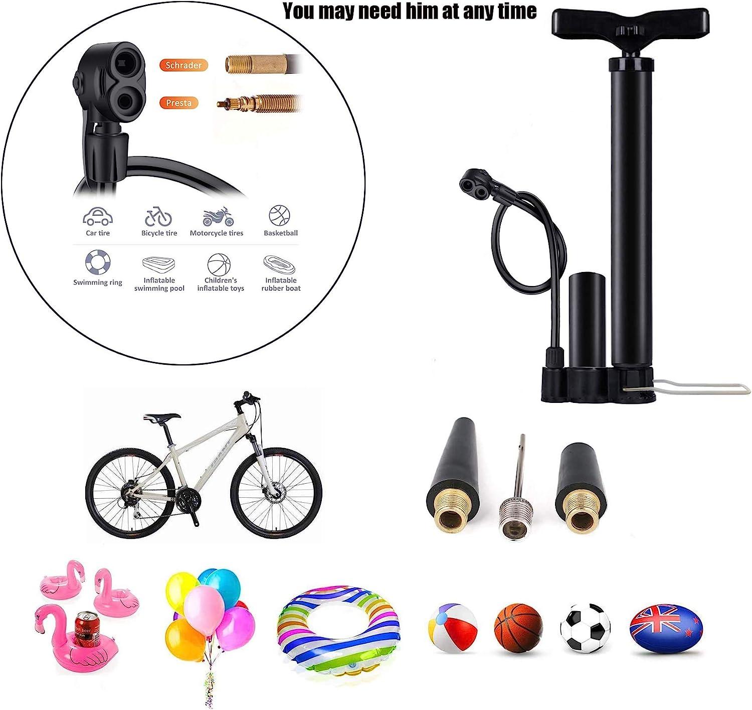Steel Hand Air Pump Inflator For Cycle/Ball