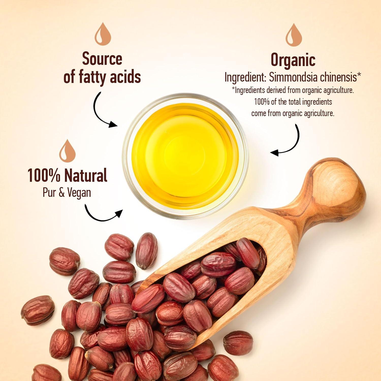 Buy Organic Jojoba Oil 900ml Pure Natural Cold Pressed