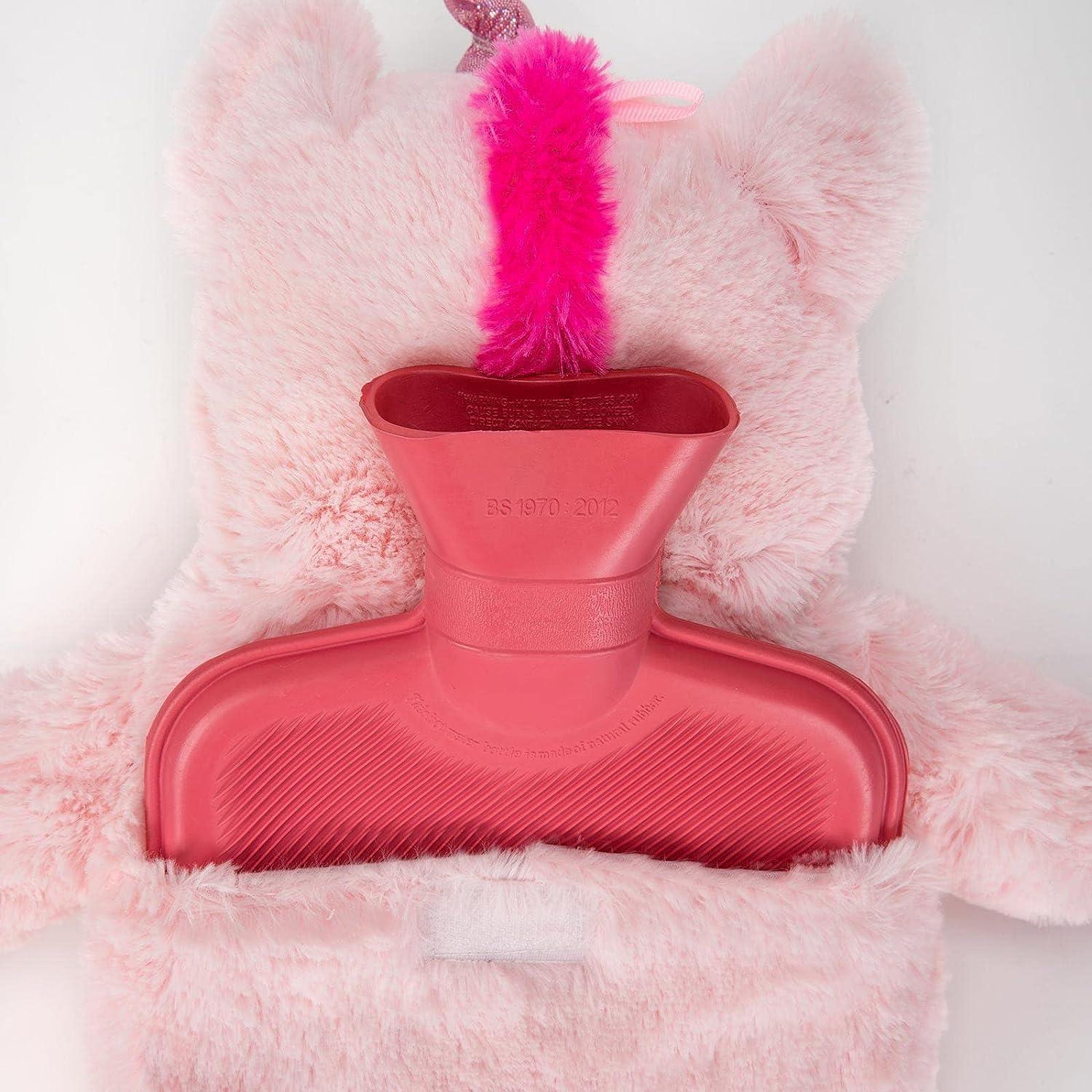 HomeTop Premium Classic Rubber Hot Water Bottle with Cute Unicorn Cover (2L Pink) - Rosie 2 Piece Set | Buy Now with Express International Delivery | GoSupps.com HomeTop Premium Classic Rubber Hot Water Bottle with Cute Unicorn Cover (2L Pink) - Rosie 2 Piece Set | Buy Now with Express International Delivery | GoSupps.com