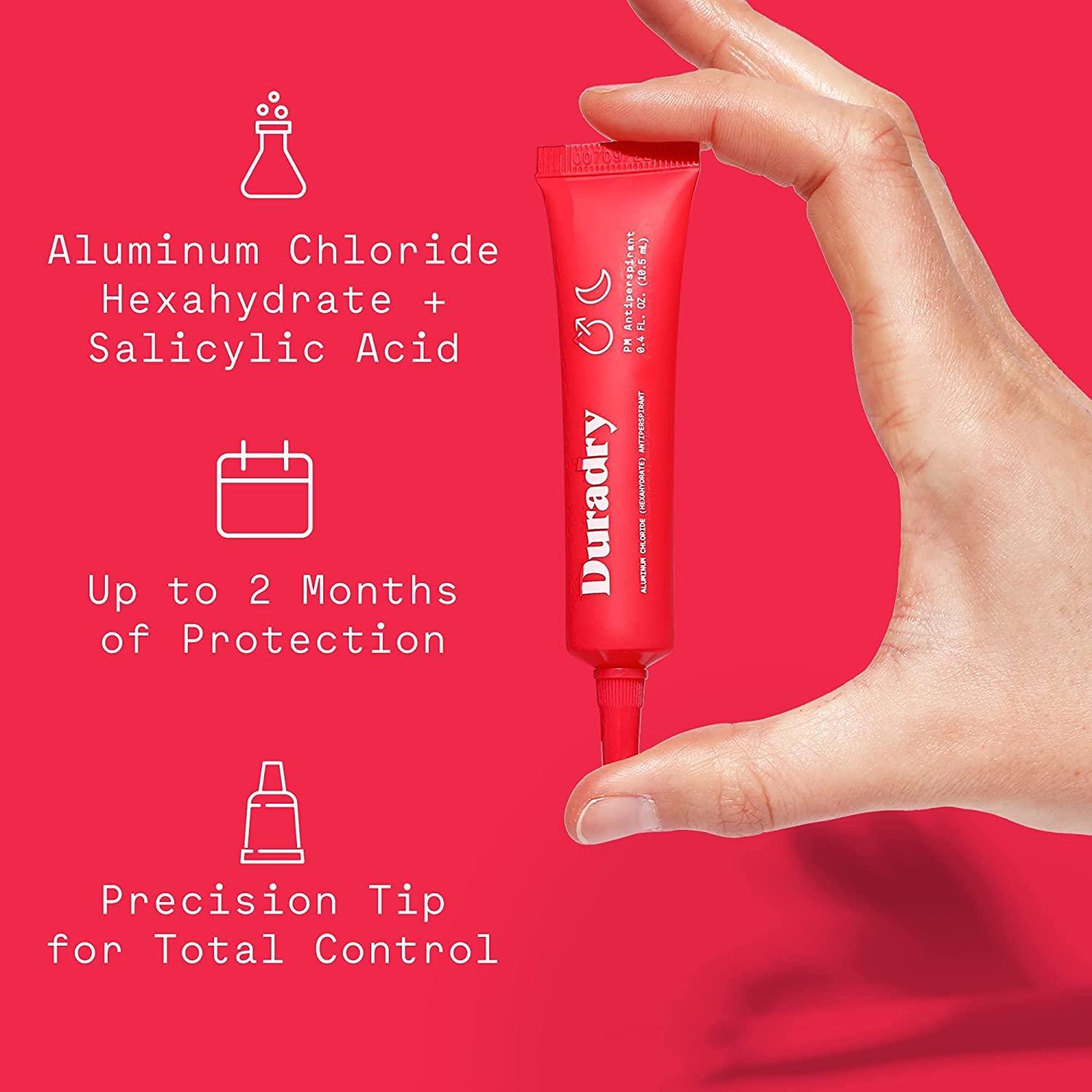 Duradry 2Step Protection System AM Deodorant PM Antiperspirant Gel