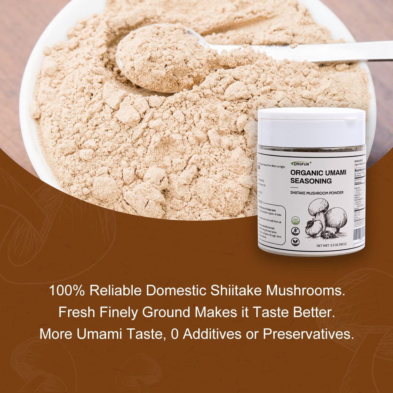 Organic Forest-grown Japanese Dried Shiitake Mushroom Powder 40g, Natural  Umami Booster, 1 - Fry's Food Stores