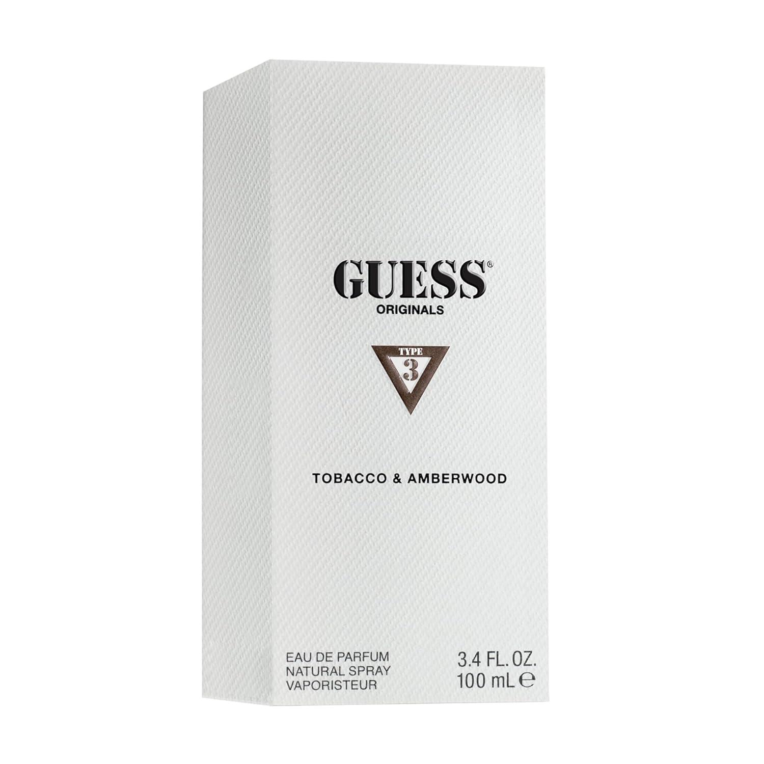 guess tobacco and amberwood Guess Originals Type 3 Tobacco and Amberwood for Men - 3.4 oz EDP Spray |  Buy Now with Express International Delivery