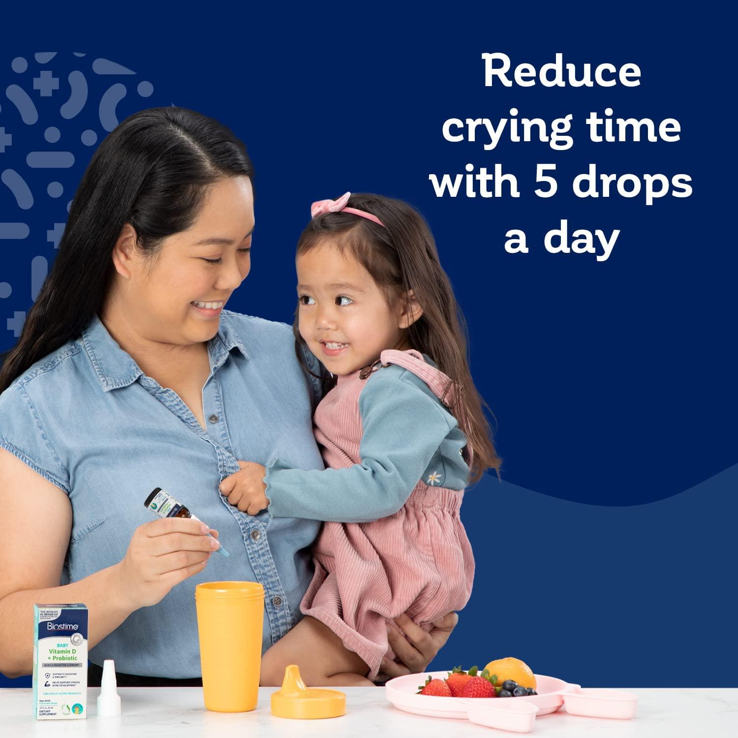 Biostime Baby Vitamin D Drops for Infants, Newborns, Toddlers Colic