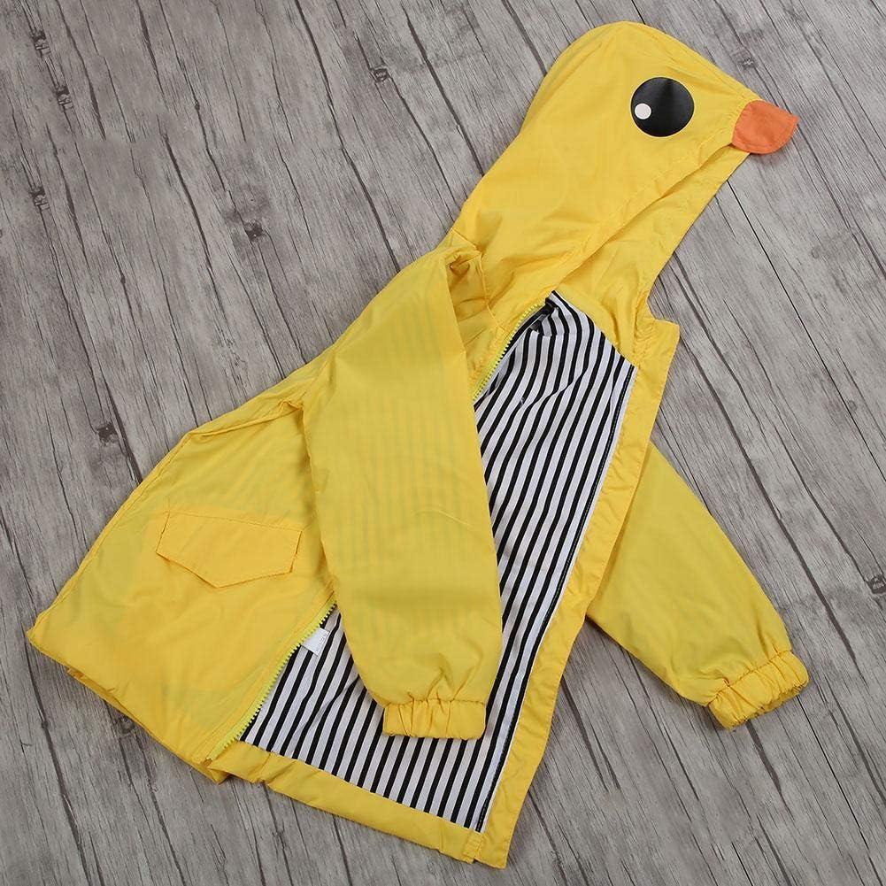 Duck raincoat baby top